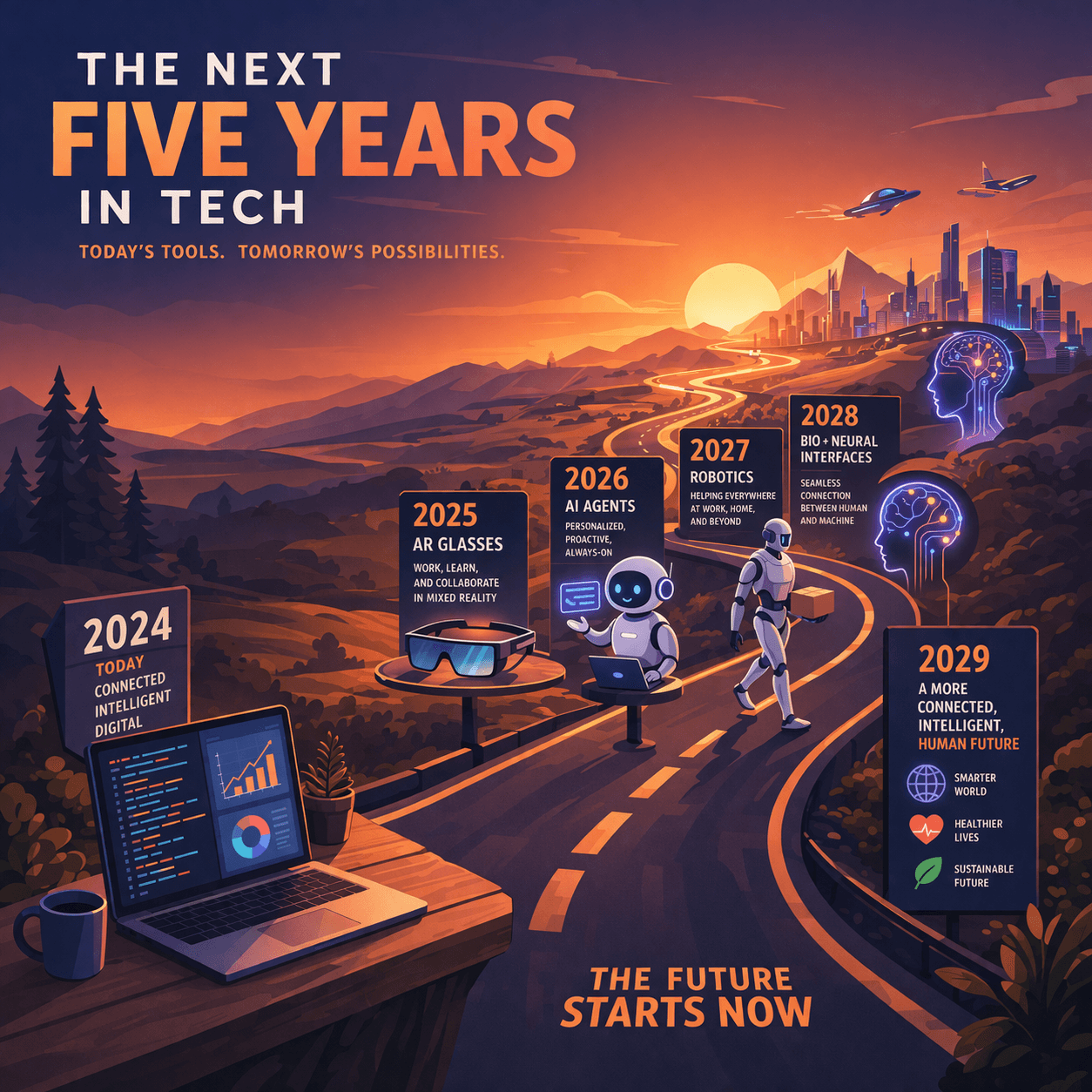 The Next Five Years in Tech: What the Job Market Will Look Like and How to Prepare