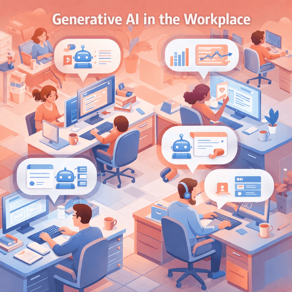 From Buzzword to Business Reality: What Generative AI Actually Does in the Workplace